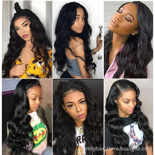 Top Quality High Digital Thin HD Lace Frontal Closure Swiss Lace Frontal Vendor Film Transparent Lace Front Wigs Brazilian Hair